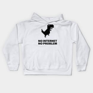 No Internet, No problem Kids Hoodie